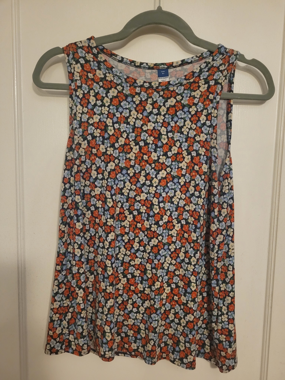 Old Navy Floral Luxe Tank Top